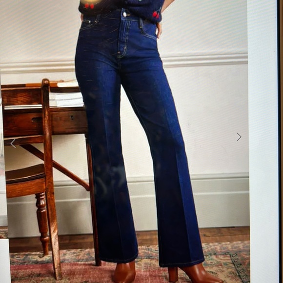 Boden Denim - NWT BODEN HIGH WAIST FLARE JEANS . Nice jeans ! 95% cotton , some stretch too.